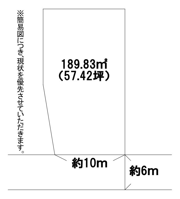 福岡県北九州市門司区大里原町 間取図・土地図