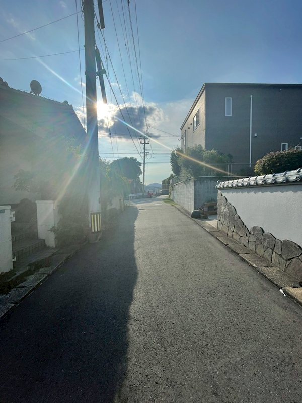 企救丘一丁目戸建 現地写真（前面道路含む現地写真）