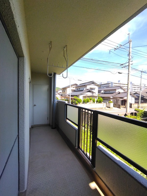 エメラルドマンション二島 現地写真（バルコニー）