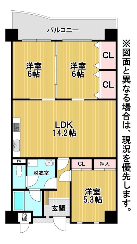 山内ヴィラージュ鴨生田 間取図・土地図