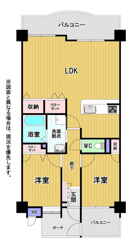 リヴィエール本城台 間取図・土地図