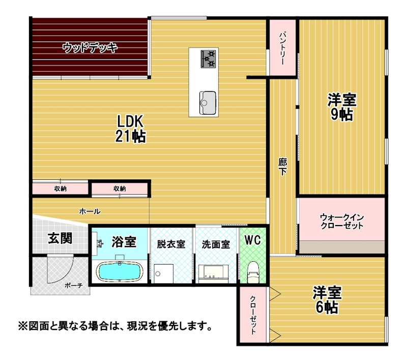 東大橋二丁目新築戸建 間取図・土地図