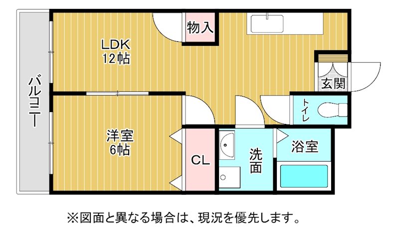  Muu.穴生 間取図・土地図