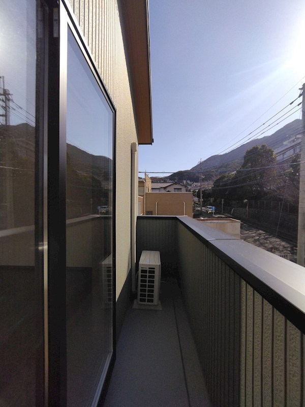 寺内二丁目新築戸建A棟 現地写真（バルコニー）