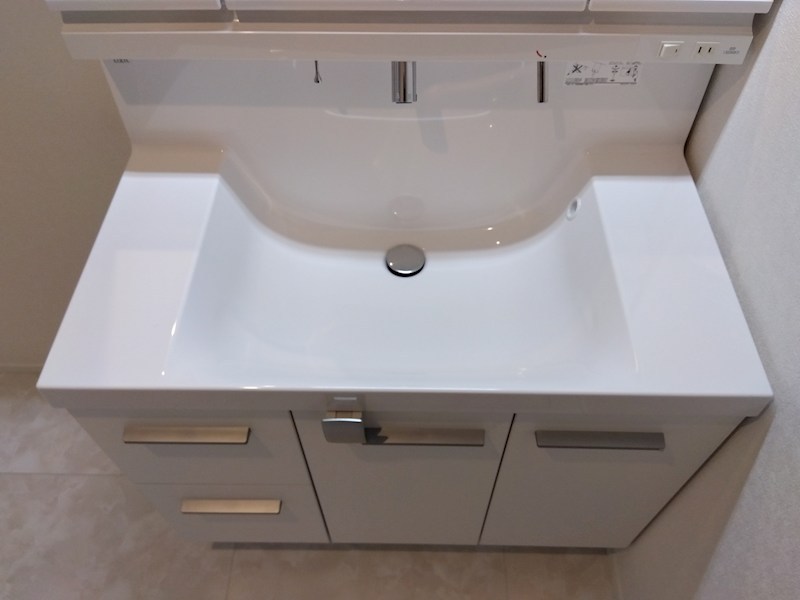 中曽根六丁目新築戸建10号地 内観写真（洗面台・洗面所）