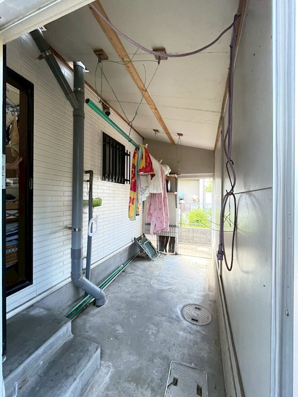 大字有毛戸建 現地写真（庭）