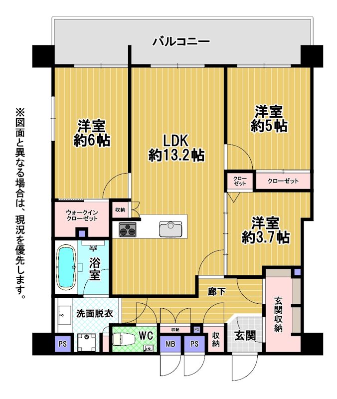 サンレリウス小倉駅南 間取図・土地図