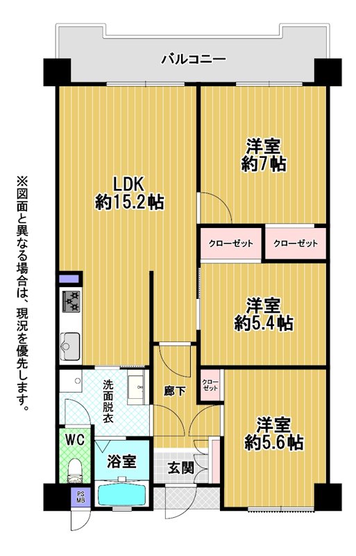 サンライフ原町Ⅱ 間取図・土地図