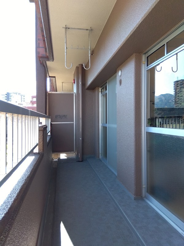 サンライフ原町Ⅱ 現地写真（バルコニー）