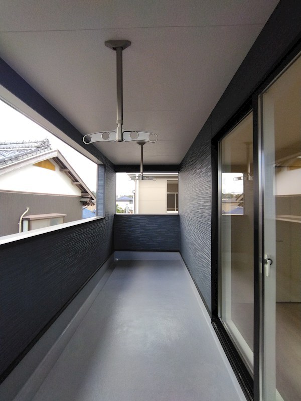 御開一丁目新築戸建3号棟　第5 現地写真（バルコニー）