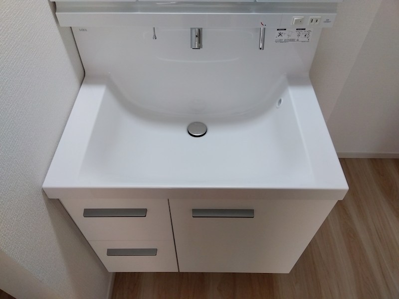 末広一丁目新築戸建1号棟　1期 内観写真（洗面台・洗面所）