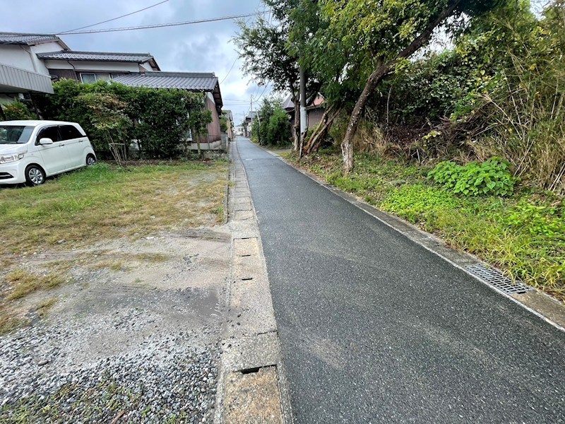 大字今井2121番土地 現地写真（前面道路含む現地写真）