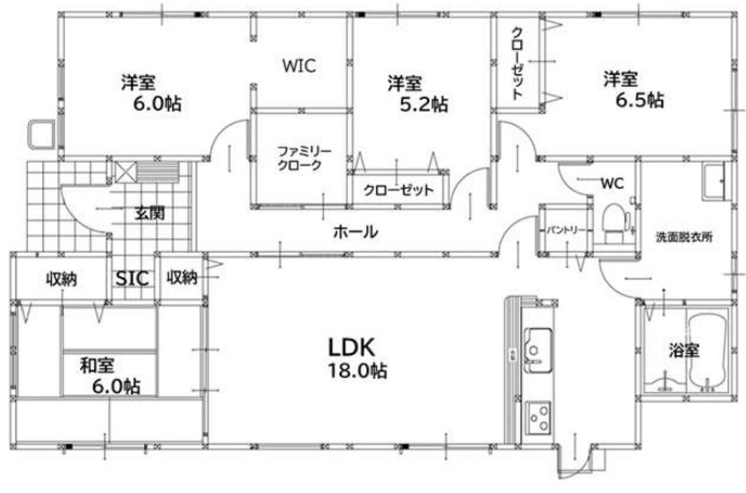南大橋四丁目新築戸建2号棟　2期 間取図・土地図