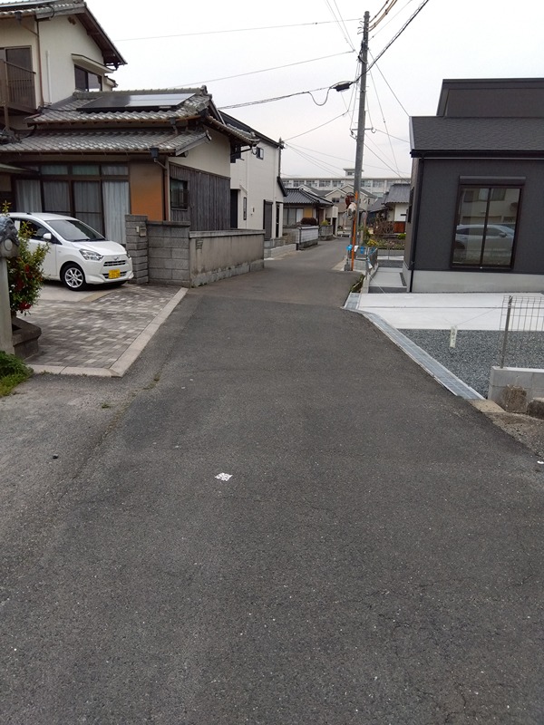 南大橋四丁目新築戸建2号棟　2期 現地写真（前面道路含む現地写真）