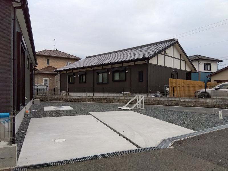 南大橋四丁目新築戸建2号棟　2期 現地写真（駐車場）