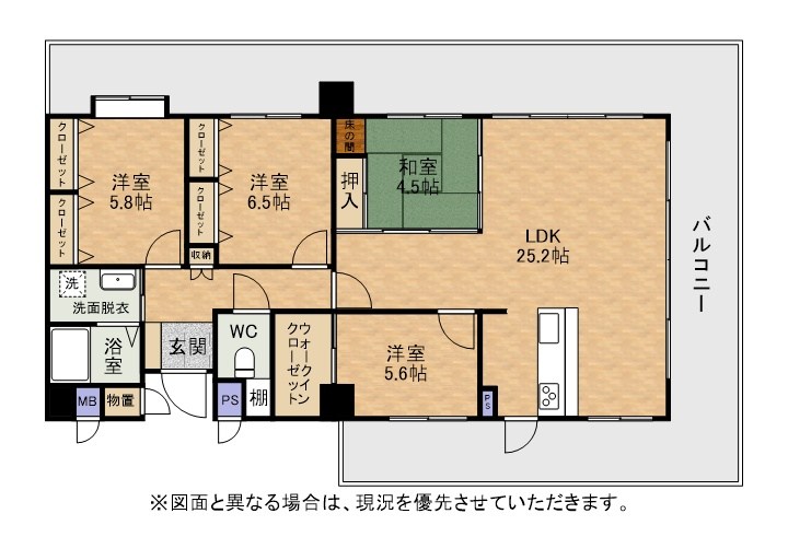 ハウスユマニテ今宿 間取図・土地図