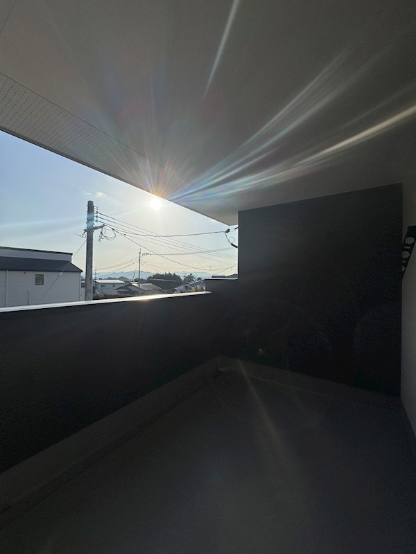 下畑町新築戸建3号棟　1期 現地写真（バルコニー）