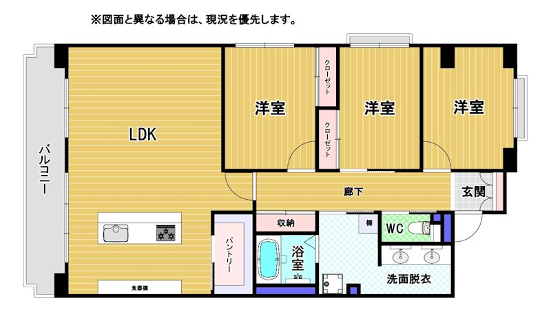 久岐の浜シーサイドファイラム21 7号棟 間取図・土地図