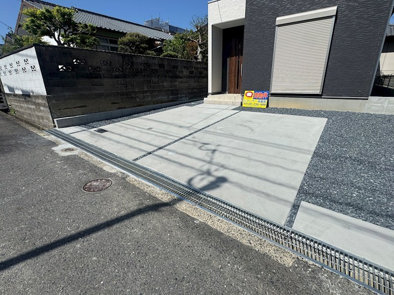 藤原三丁目新築戸建1号棟　4期  現地写真（駐車場）