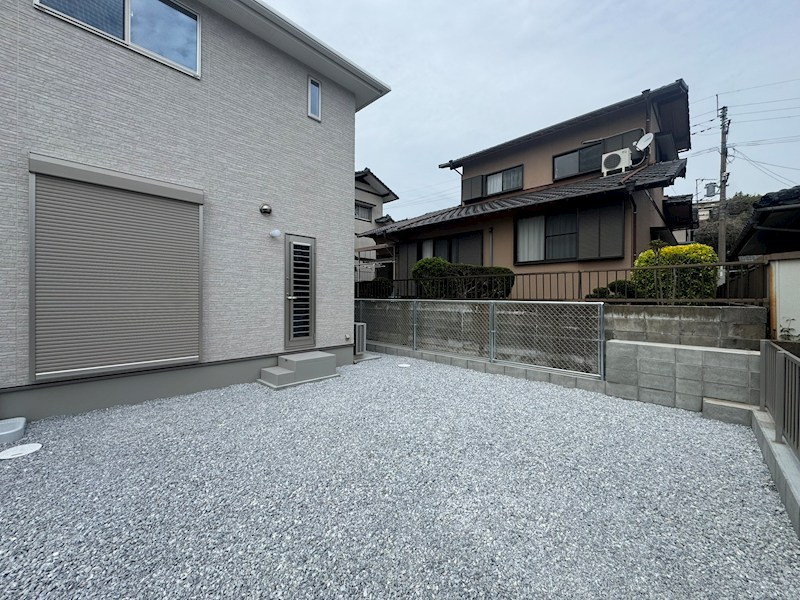 扇ヶ浦三丁目新築戸建2号地 現地写真（庭）