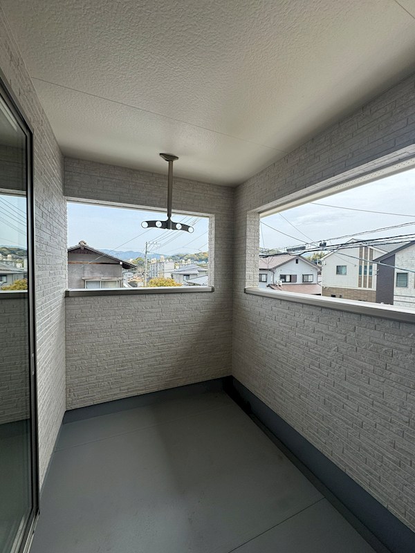 扇ヶ浦三丁目新築戸建2号地 現地写真（バルコニー）