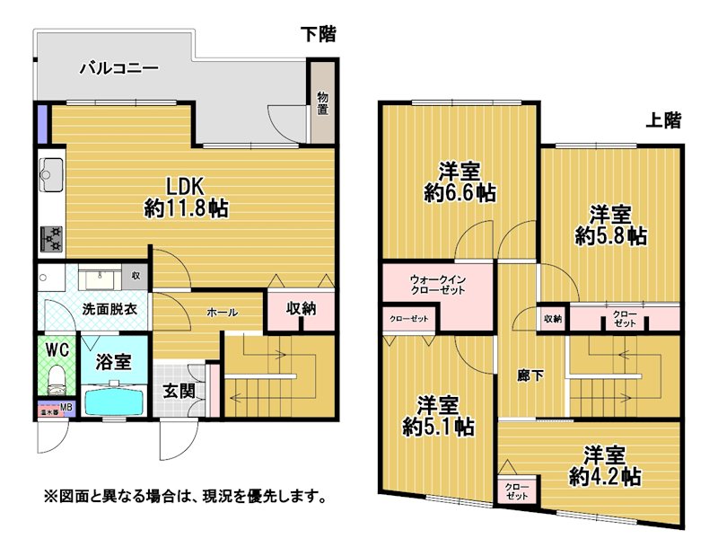 アンビエント小倉C棟 間取図・土地図