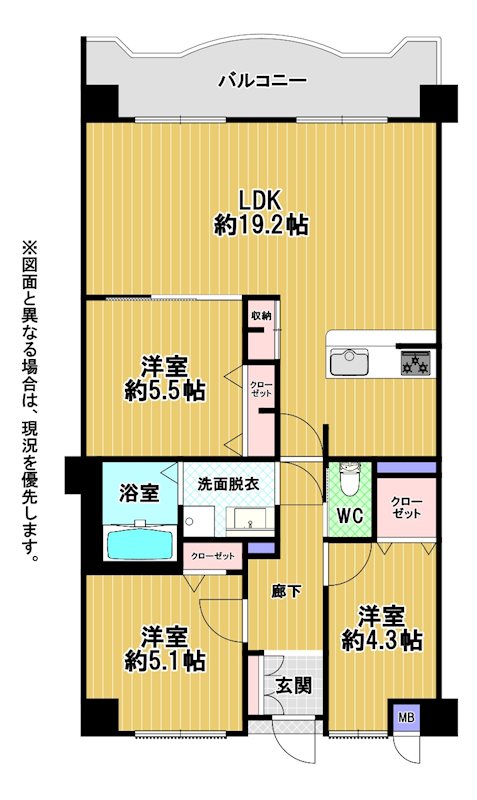 サンライフ鳴水 間取図・土地図