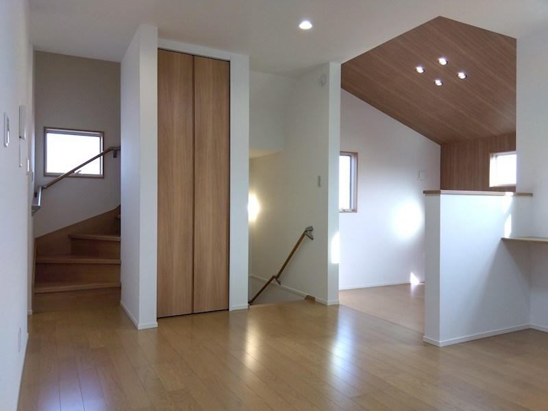 湯川新町二丁目新築戸建 内観写真（リビング）