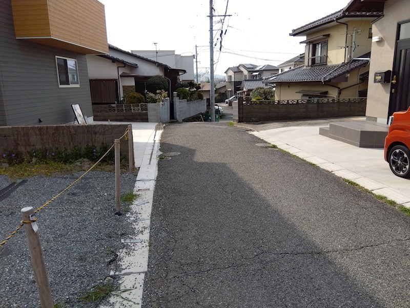 湯川新町二丁目新築戸建 現地写真（前面道路含む現地写真）