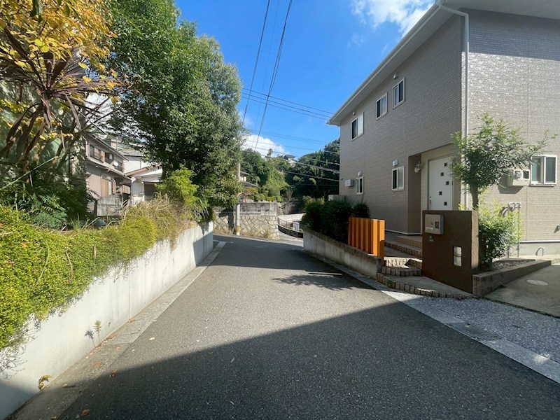 古前二丁目戸建 現地写真（前面道路含む現地写真）