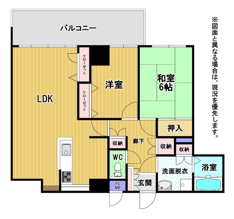 アンビエント小倉B棟 間取図・土地図