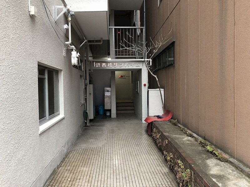鎮西橋サンハイム 共用部写真（エントランス）