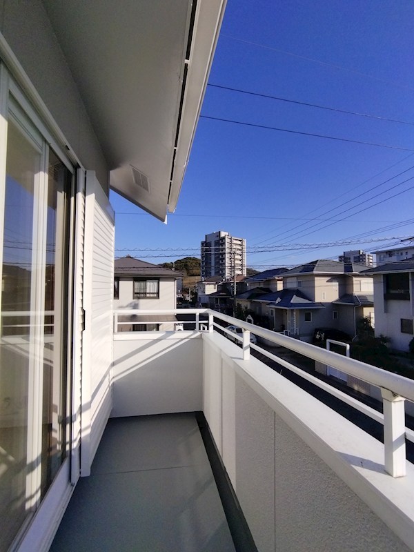 梅ノ木団地59番戸建 現地写真（バルコニー）