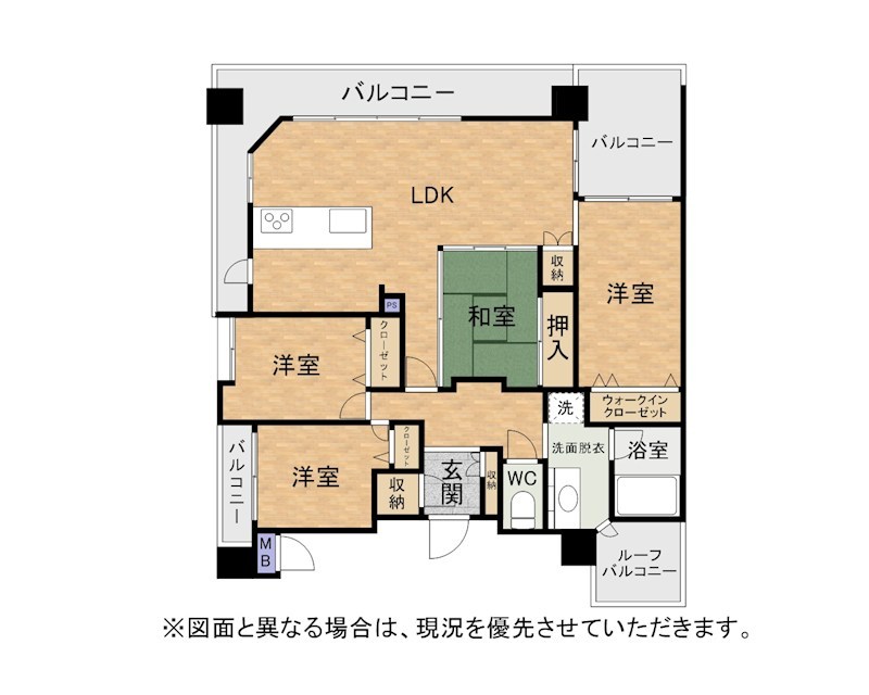 サンライフ浅生パークサイド 間取図・土地図