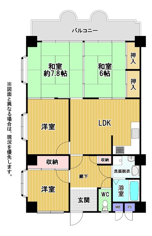 サンモリッツ鷹の巣 間取図・土地図