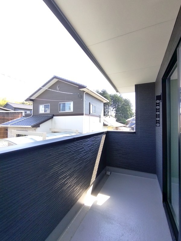 徳重新築戸建1号棟　2期 現地写真（バルコニー）