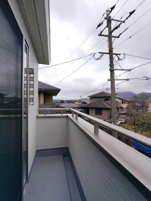 春日台三丁目新築戸建2号棟 現地写真（バルコニー）