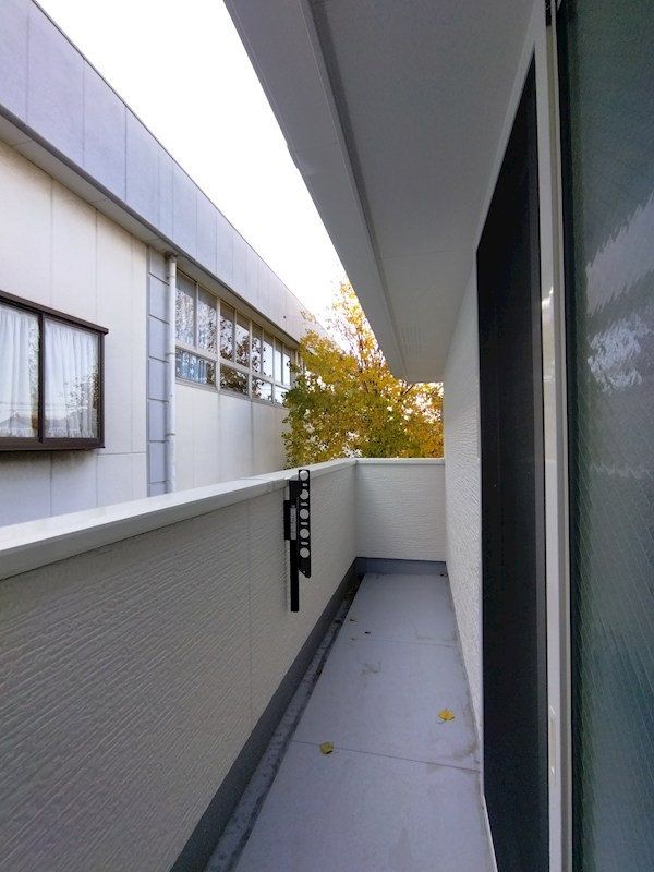 相生町新築戸建5号地  現地写真（バルコニー）