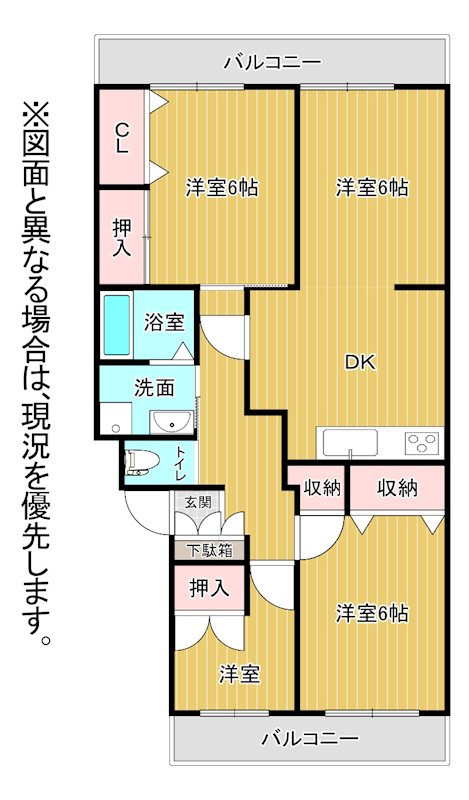 サンライフ新町Ⅱ 間取図・土地図