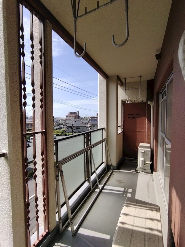 サンライフ新町Ⅱ 現地写真（バルコニー）