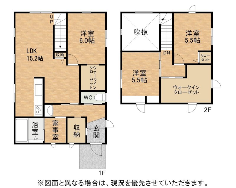 羽山一丁目戸建 間取図・土地図