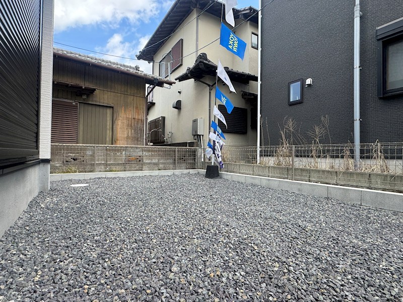 東郷五丁目新築戸建1号棟　1期 現地写真（庭）