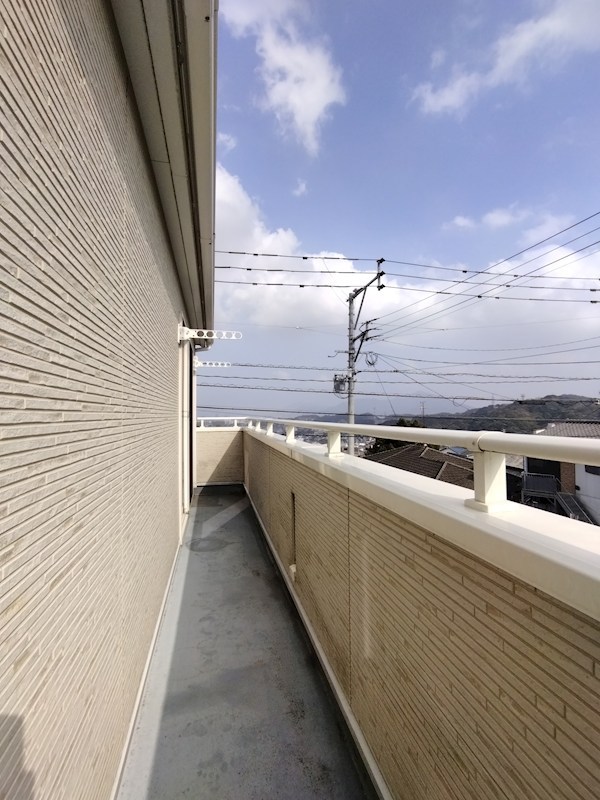 中尾一丁目戸建 現地写真（バルコニー）