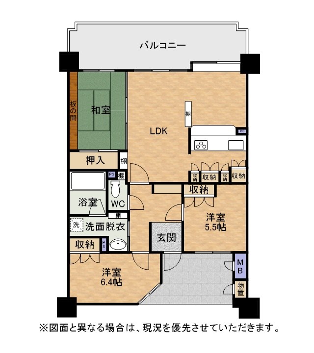アーティックスエグゼ足原 間取図・土地図