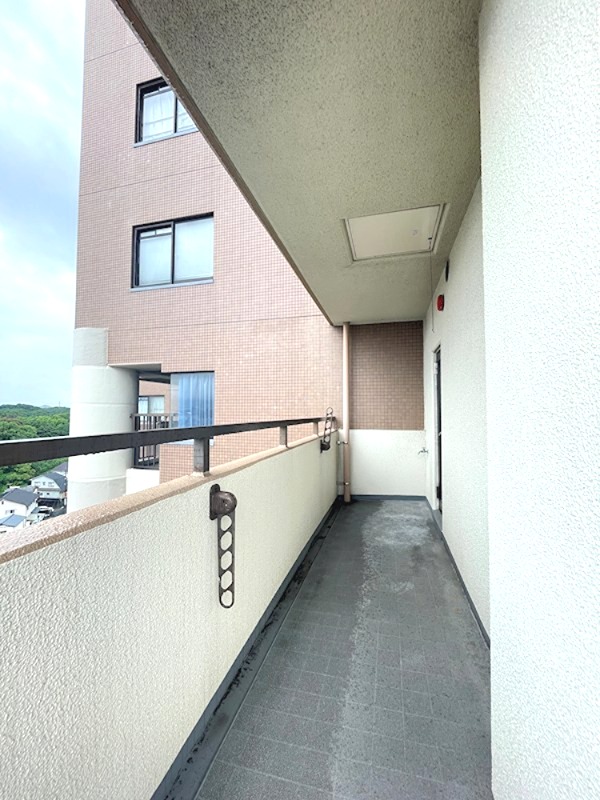 イマージュアークヒルズ黒崎西 現地写真（バルコニー）