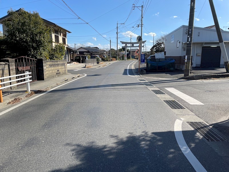 福岡県行橋市金屋 現地写真（前面道路含む現地写真）