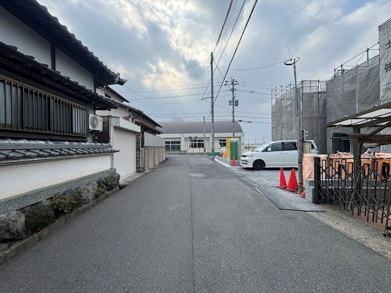 上上津役二丁目新築戸建3号地 現地写真（前面道路含む現地写真）