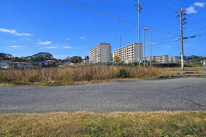 鯰田土地 現地写真（前面道路含む現地写真）
