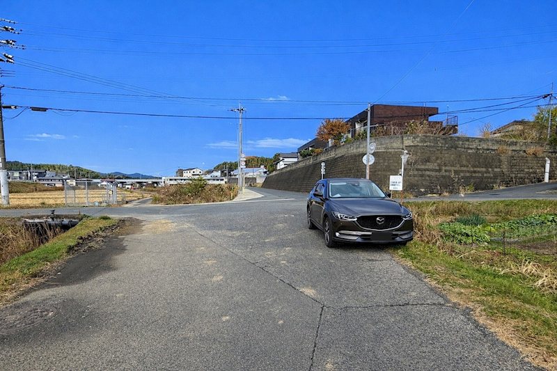 鯰田土地 現地写真（前面道路含む現地写真）