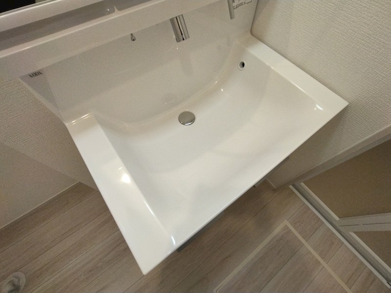 西園町新築戸建2号棟　1期 内観写真（洗面台・洗面所）